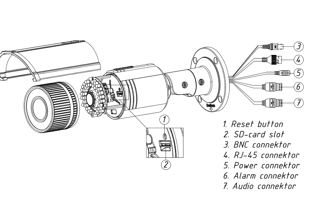 DS-2cd2622fwd-is кнопка reset. DS-2cd2642fwd-is.