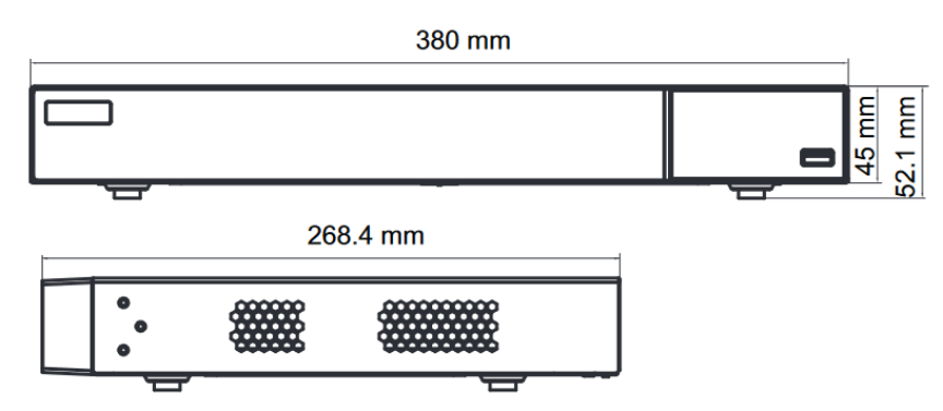 16 ch IP-видеорегистратор TVT TD-3216H2-С (80-80)