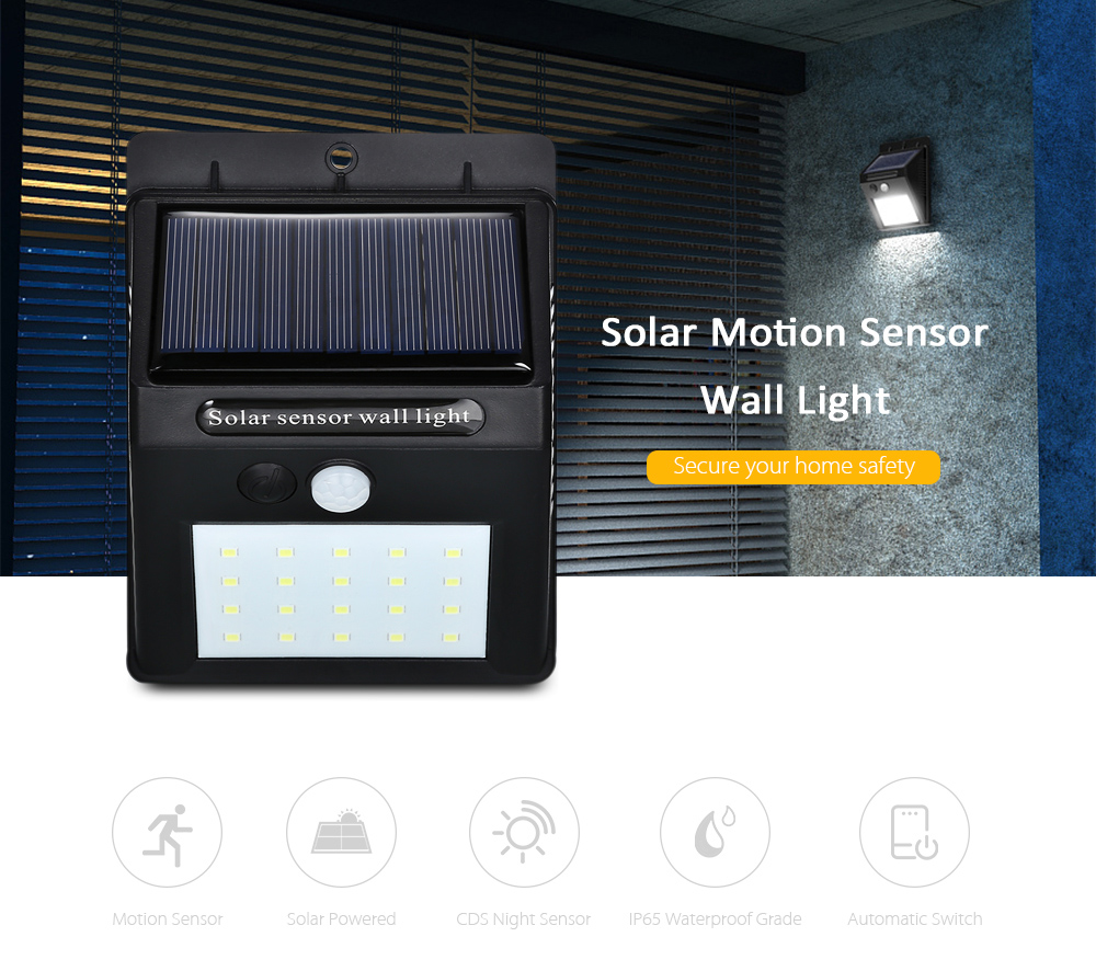 Автономний світильник Solar Motion 