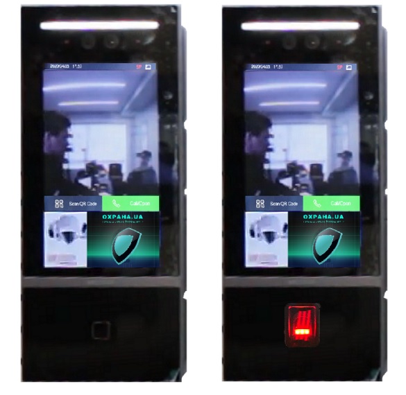 Вызывная панель Hikvision DS-KD9613-FE6 с функцией распознавания лиц