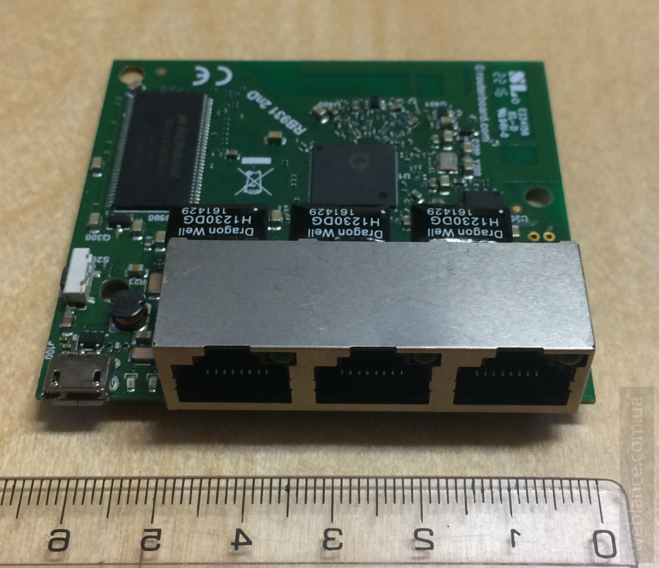  Wi-Fi роутер MikroTik hAP mini (RB931-2nD) 