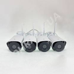Фото 2 Комплект видеонаблюдения Uniarch KIT/NVR-104LS-W/4*IPC-B112-F40W на 4 IP камеры