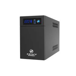 Фото 1 Джерело безперебійного живлення Kraft KRF-1200VA/720W(LED) 360 Вт