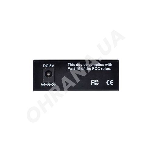 Фото Медіаконвертер FoxGate EC-Q-1G-1SM-1550nm-20-LFP