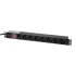 Фото Блок розеток E-NET PDU/8M-16А Black для комутаційної шафи 19"