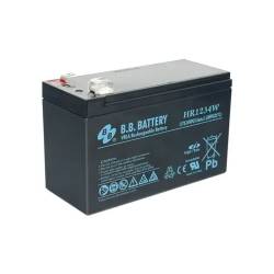 Фото 1 Акумулятор свинцево-кислотний BB Battery HR 1234W 12 В, 9 А·ч