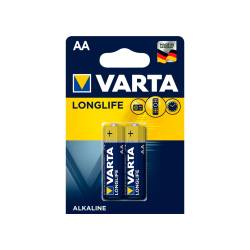 Фото 1 Батарейка Varta Longlife АА алкалінова