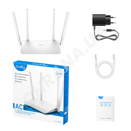 Фото Маршрутизатор WR1300 Wi-Fi 5 Mesh Gigabit Cudy