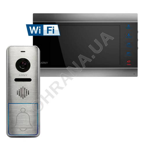 Фото Комплект Wi-Fi IP видеодомофона ARNY AVD-720M+вызывная панель AVP-NG420