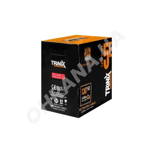 Фото Вита пара Trinix FTP Cat.5E 4х2х0.51 Cu (PVC) внутрішня екранована, бухта 305 м