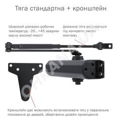 Фото 2 Дотягувач RYOBI D-2055V UNIV ARM BC Gray