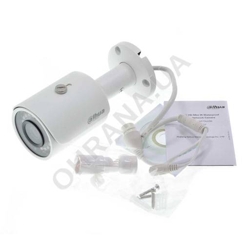 Фото 2 Mp вулична IP Відеокамера Dahua DH-IPC-HFW1220S-S3 (3.6 мм)