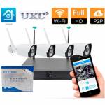 Фото Full HD Wi-Fi Комплект відеоспостереження DVR KIT CAD-6673WiFi на 4 камери