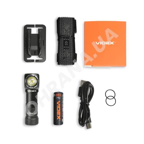 Фото Налобний світлодіодний ліхтарик VIDEX VLF-A056H