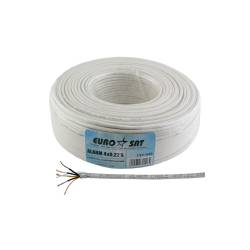 Фото 1 Сигнальний кабель EUROSAT 4х0.22 Cu екранований