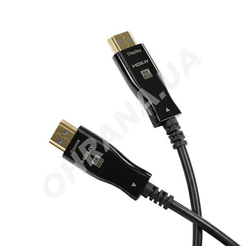 Фото Інтерфейсний кабель HDMI V2.1 оптичний 35 м Trinix