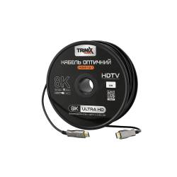 Фото 1 Інтерфейсний кабель HDMI V2.1 оптичний 35 м Trinix