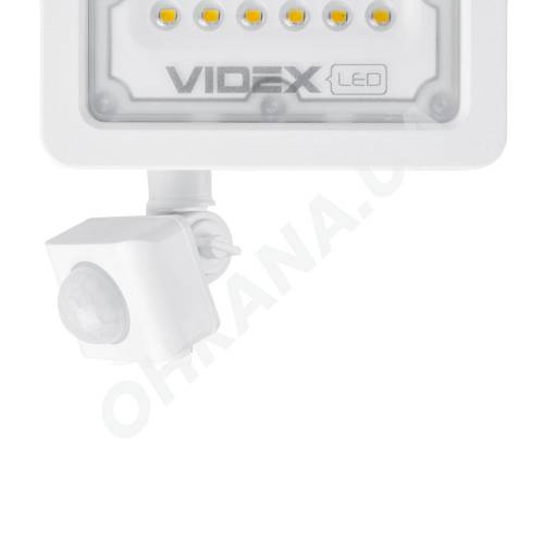 Фото Уличный прожектор LED VIDEX F2e 10W с датчиком движения и освещенности