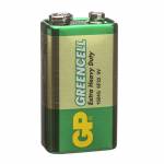 Фото Батарейка GP Greencell 1604G-S1 6F22 солевая "Крона"