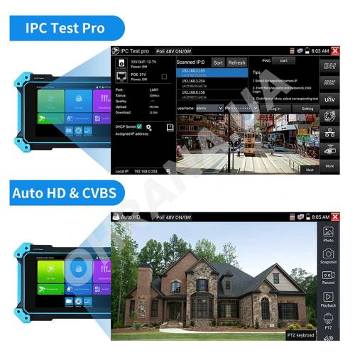 Фото Тестер видеокамер Noyafa NF-IPC715SDI IP