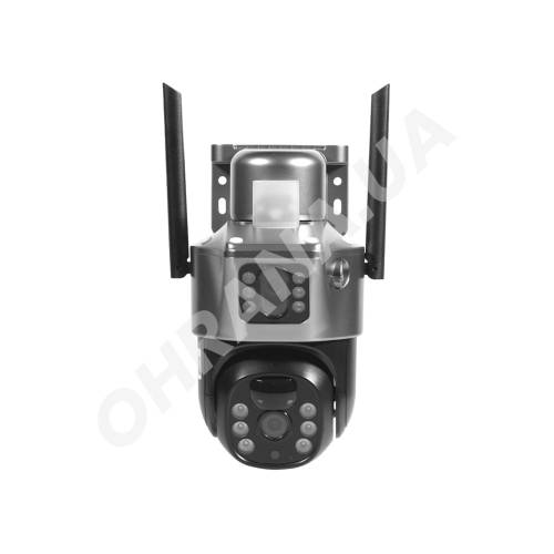 Фото IP 4G PTZ відеокамера Light Vision VLC-9192IG/2C 2 Мп (4 мм) з сонячною панеллю Graphite