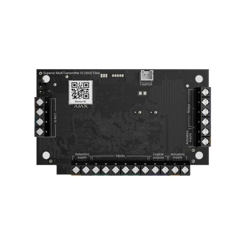 Фото Проводной модуль для интеграции стороннего устройства Ajax Superior MultiTransmitter IO (4X4) Fibra