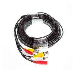 Фото 1 Готовый кабель для видеонаблюдения BNC+DC+AV 15 м