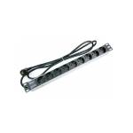 Фото Сетевой фильтр Hypernet SPP9 на 9 розеток с кабелем 1.8 м 19''