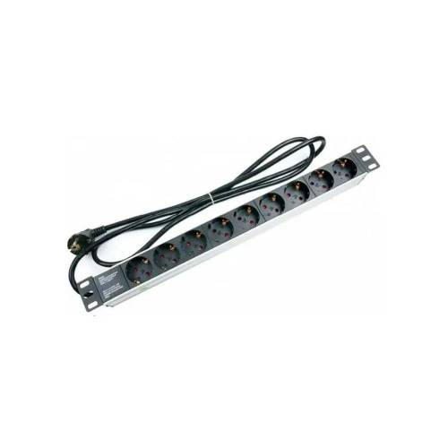 Фото Сетевой фильтр Hypernet SPP9 на 9 розеток с кабелем 1.8 м 19''
