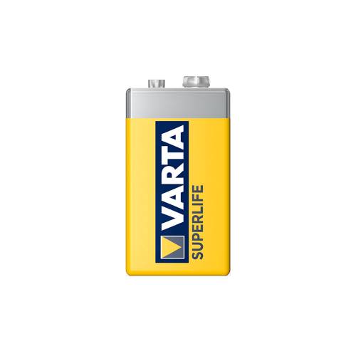 Фото Батарейка Varta Superlife 6F22 сольова "Крона"