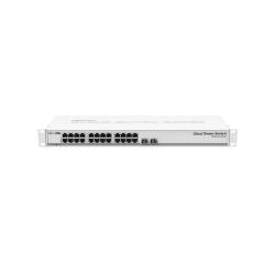 Фото 1 24-портовий керований комутатор MikroTik CSS326-24G-2S+RM