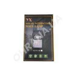 Фото 2 Вуличний світильник Solar Interaction Wall Lamp з сонячною батареєю