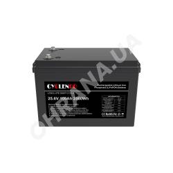 Фото 3 Аккумулятор LiFePO4 Cyclen 25.6 В, 100 А·ч