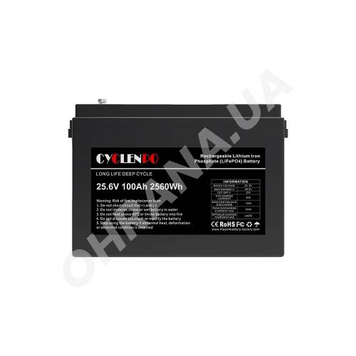 Фото Аккумулятор LiFePO4 Cyclen 25.6 В, 100 А·ч