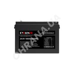 Фото 2 Аккумулятор LiFePO4 Cyclen 25.6 В, 100 А·ч