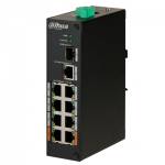 Фото 8-портовый неуправляемый РоЕ коммутатор Dahua DH-PFS3111-8ET-96-F