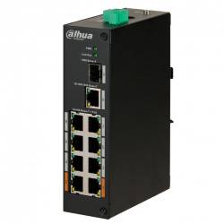 Фото 1 8-портовый неуправляемый РоЕ коммутатор Dahua DH-PFS3111-8ET-96-F