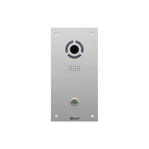 Фото IP панель виклику BAS-IP AV-04FD 2 Мп Silver