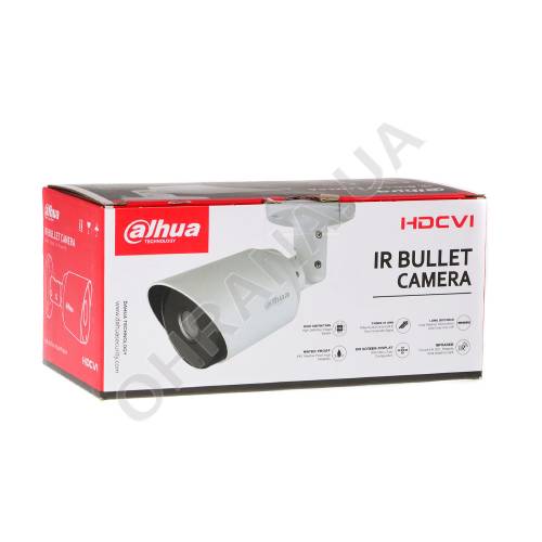Фото 2 Mp HD-CVI видеокамера Dahua DH-HAC-HFW1200T-S3A (2.8 мм)