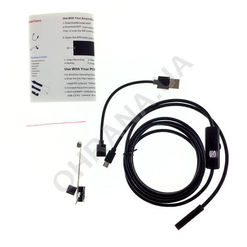 Фото MicroUSB/USB камера ендоскоп Android PC 2 метри