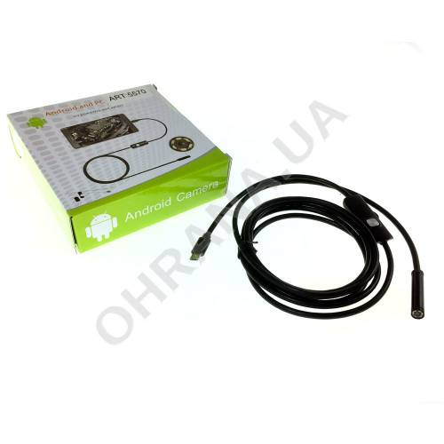 Фото MicroUSB/USB камера ендоскоп Android PC 2 метри