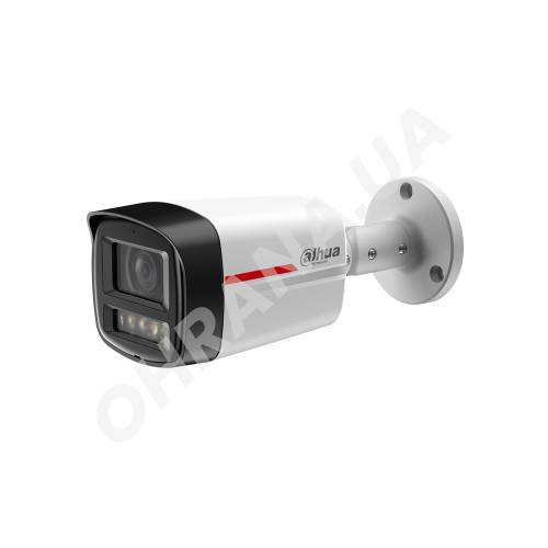 Фото IP камера Dahua DH-IPC-HFW2449TL-S-PRO 4 Мп (3.6 мм) з подвійним підсвічуванням та мікрофоном