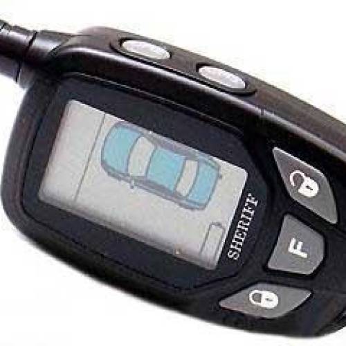 Фото Брелок-пейджер для сигнализации Sheriff ZX-900