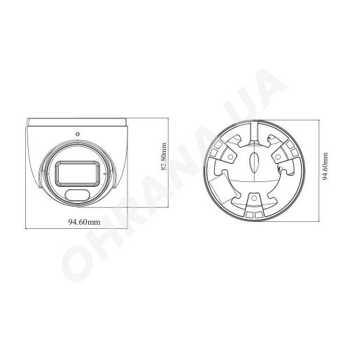 Фото IP камера TVT TD-9520S4L-C(D/PE/AW1) 2 Мп (2.8 мм) з мікрофоном