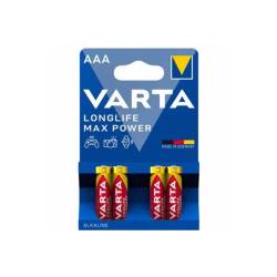 Фото 1 Батарейка Varta Longlife Max Power ААА алкалінова