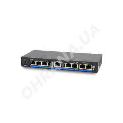 Фото 2 10-портовой неуправляемый PoE коммутатор Atis PoE-1010-8P/250m/8L