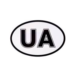 Фото 1 Информационная наклейка «Знак UA»