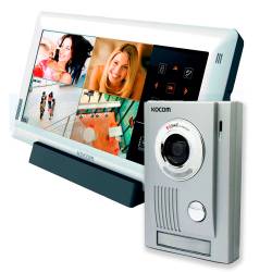 Фото 1 Комплект IP видеодомофона Kocom KVR-A510+вызывная панель KC-MC30