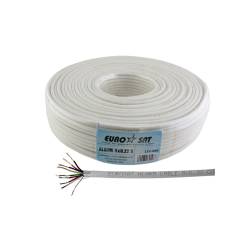 Фото 1 Сигнальний кабель EUROSAT 8х0.22 Cu екранований