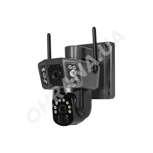 Фото IP 4G PTZ видеокамера Light Vision VLC-9230IG/2C3S 6 Мп (4 мм) с солнечной панелью